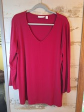 Susan Graver Womans Pullover Top/Blouse/Shirt/Tunic Size XLP Pink