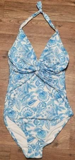 Melissa Odabash Zanzibar Ceramic Swimsuit One Piece Size 4
