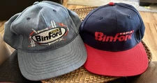 Lot  2 Vtg 90s Binford Tools Home Improvement TV Show Snapback Hat Cap Tim Allen