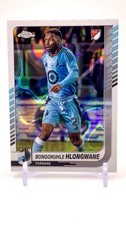 Bongokuhle Hlongwane 2025 Topps Chrome MLS White Lava SP Minnesota United