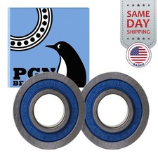  2 6202-2RS Premium Rubber Seal Ball Bearing C3 EMQ, 15x35x11, 6202 2RS 6202rs