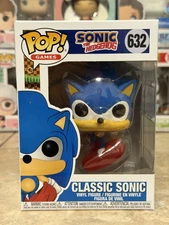 Funko Pop! Sonic the Hedgehog #632 Classic Sonic w/Box Protector