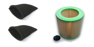 Patronenfilter + Schaumstofffilter Set passend für Kärcher WD 3 Premium Home