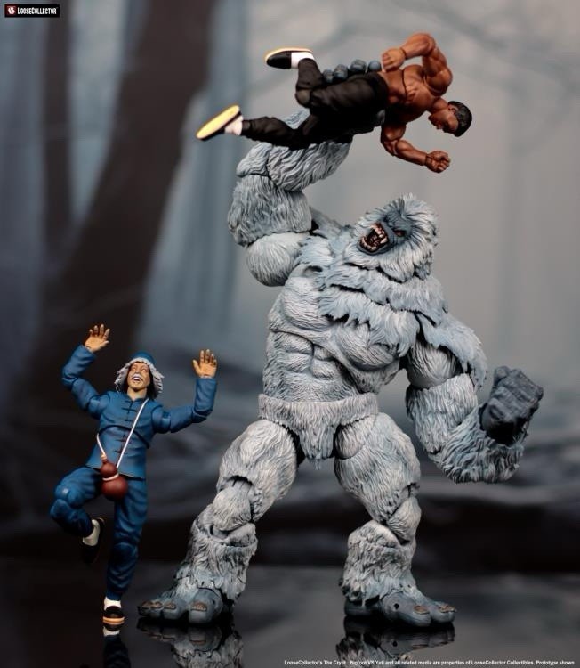 Loose collector yeti cryptid 1/12 mythic legions metytoyz sh