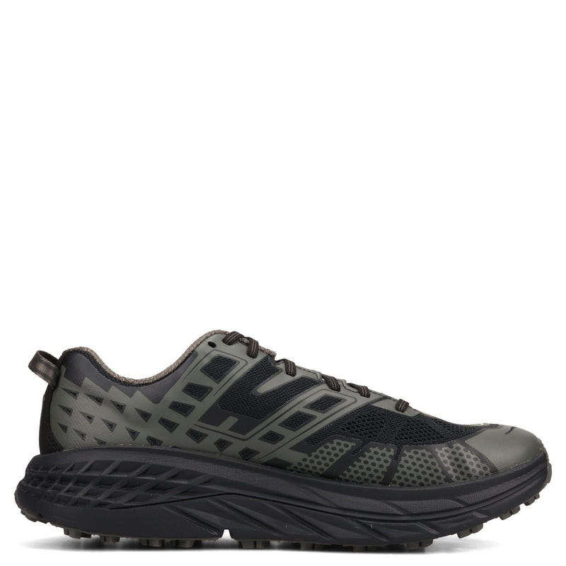 Hoka Speedgoat 2 Black Asphalt Grey 1162710-BHLT Men's Size image 3