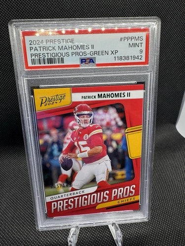 2024 PANINI PRESTIGE PRESTIGIOUS PROS #PPPMS PATRICK MAHOMES II PSA 9