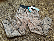 Looney Tunes Taz Men's Pajama Pants S Brown/Black Graphic Knit Elastic Waist
