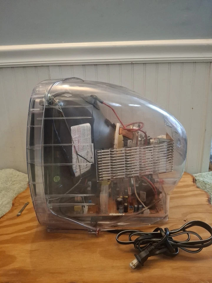 KTV Clear Jail Prison 13" Secure View TV Tested No Remote See Photos - Image 4 of 4