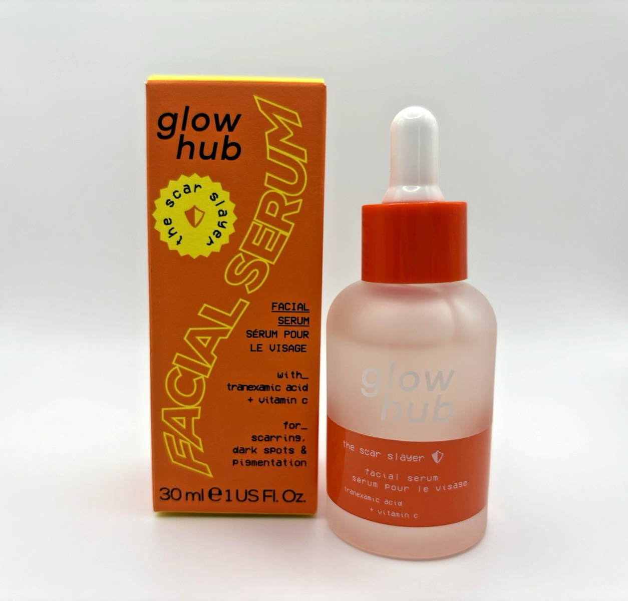 Glow Hub The Scar Slayer Facial Serum 30ml ~ Dark Spots & Pigmentation ~ BNIB