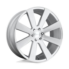 24 Dub Wheels 8 Ball S213 Gloss Silver Brushed Finish Rims
