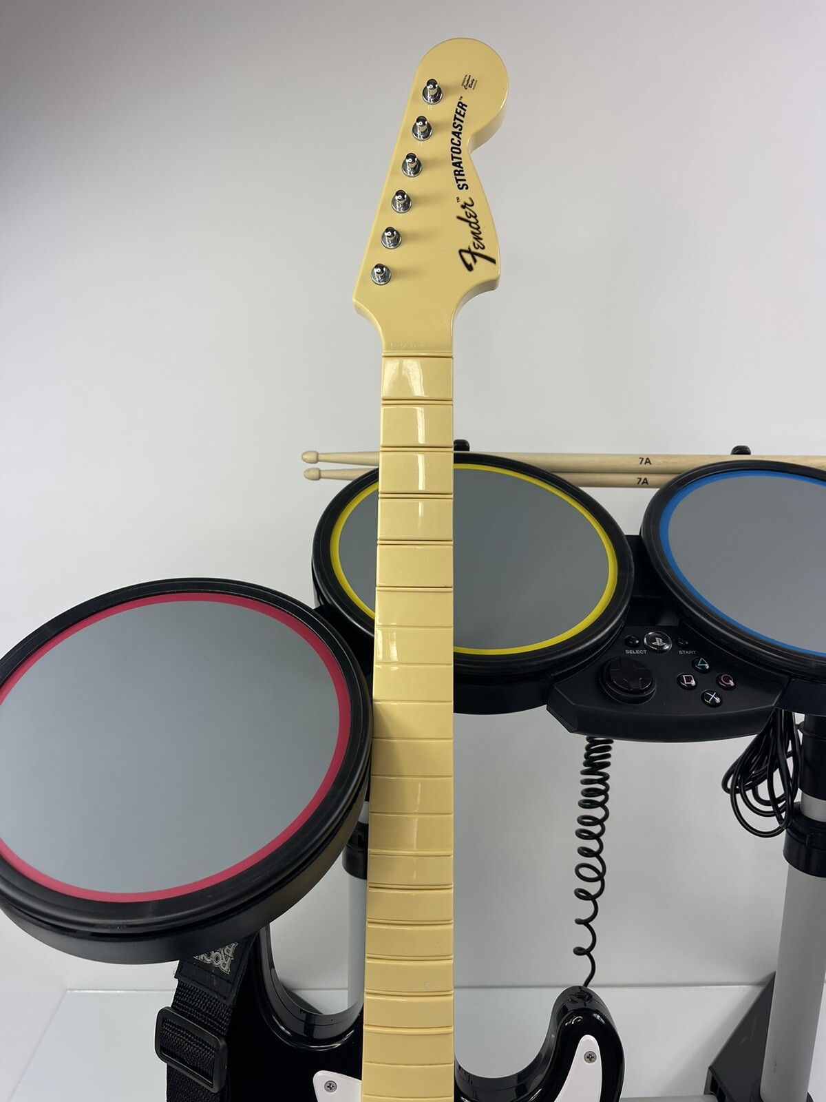 Playstation PS3 PS4 PS2 Rock Band Bundle Guitar Hero Drums Guitar