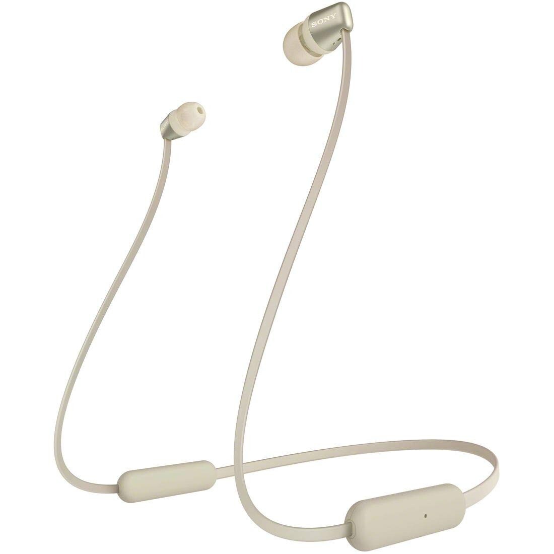 ソニー ワイヤレスイヤホン WI-C310 : ゴールド WI-C310 NC SONY WI-C310 Bluetooth Wireless Stereo In-Ear Headphones Gold NEW