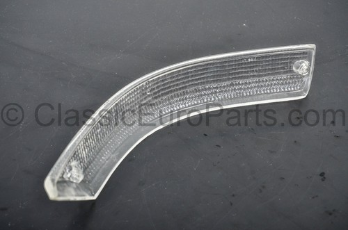 Euro Bumper Clear turn indicator signal lens set BMW E12 518 520 525 528 533 535 - Picture 8 of 11