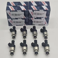 8X ORIGINAL BOSCH OEM FUEL INJECTORS 17109596 FOR 96-00 CHEVROLET GMC 7.4L V8