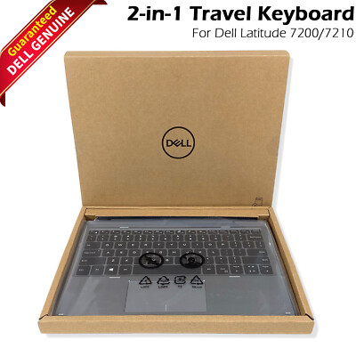 New Dell Latitude 7200 7210 2-in-1 AG00-BK-US Laptop Keyboard Backlit K18M 24D3M