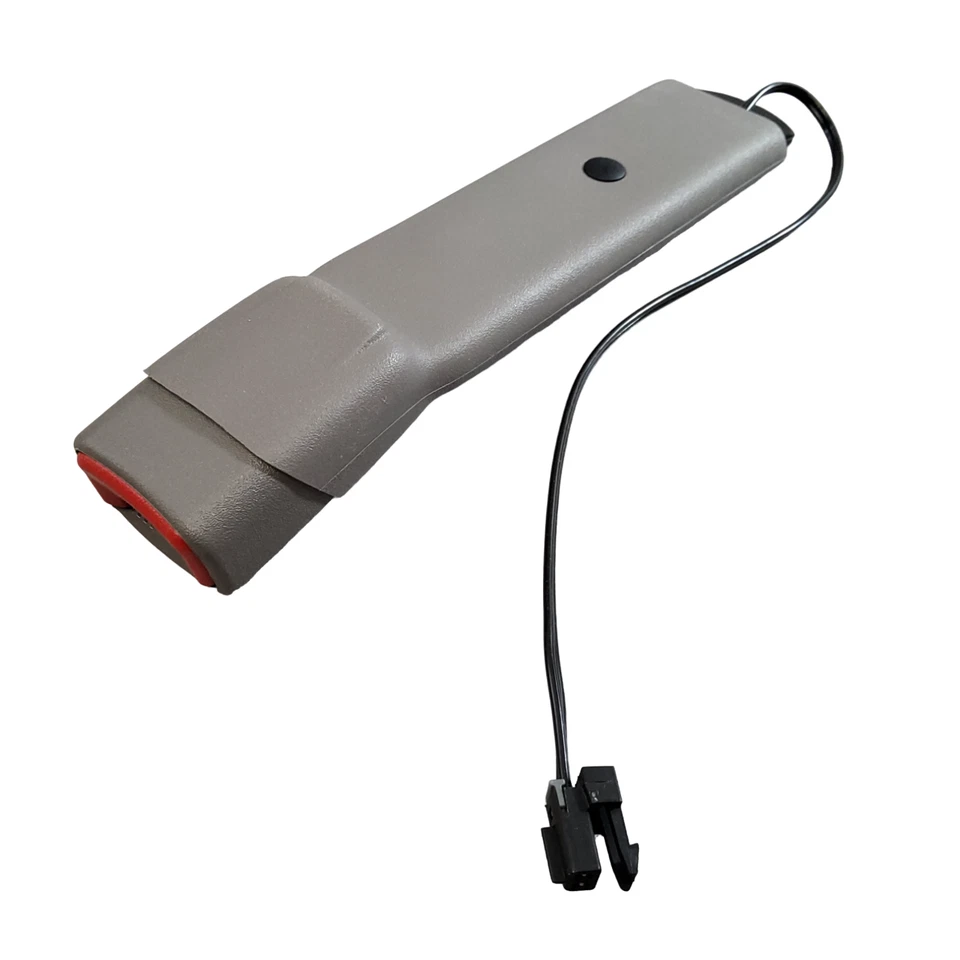 Nuevo pestillo de hebilla de cinturón de seguridad delantero gris GM genuino para Pontiac Aztek 04-05 Foto 2 de 4