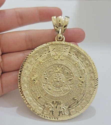 SOLID Real 10kt Yellow Gold Pendant 