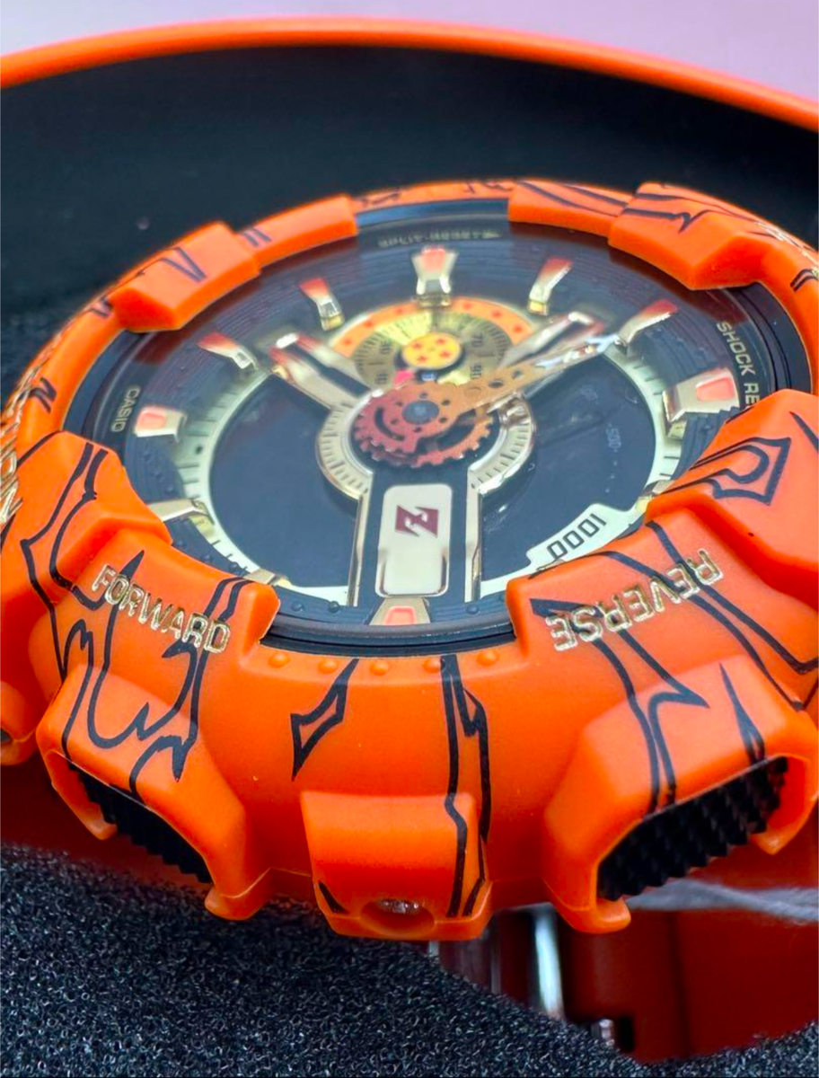 Casio G-Shock Dragon Ball Z GA-110JDB-1A4 51.2mm Case Orange Casio G-Shock Dragon Ball Z GA-110JDB-1A4 51.2mm Case Orange