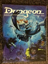   SHIPS FREE/US  AD D/D D   DUNGEON Magazine  40   Dragonlance/Underwater/Eagles