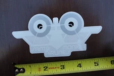 SMA Santa Monica Airlines White Airplane Dogtown Vintage Skateboarding STICKER