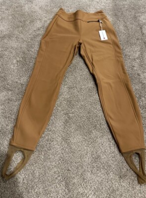 NWT Women s Obermeyer Jinks ITB Softshell Ski Snowboard Pant Brown Sugar Size 12