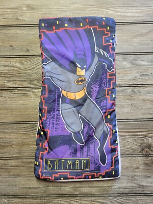 90s Vintage 1992 Batman Sleeping Bag For Dolls & Mini Dogs DC Comics NWOT