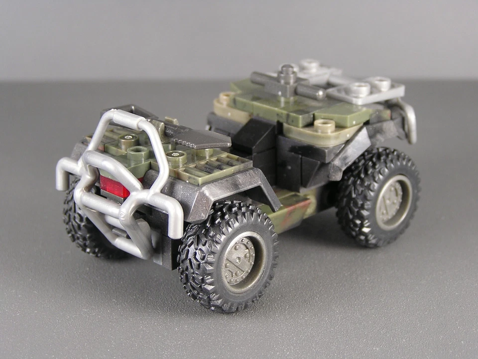 Mega Construx Call of Duty ATV Customized Halo UNSC Mongoose - Image 2 of 2