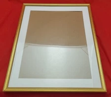 AbilityOne .75" Gold Wood Picture Frame Poster Frame (Outer Frame 21×25) 