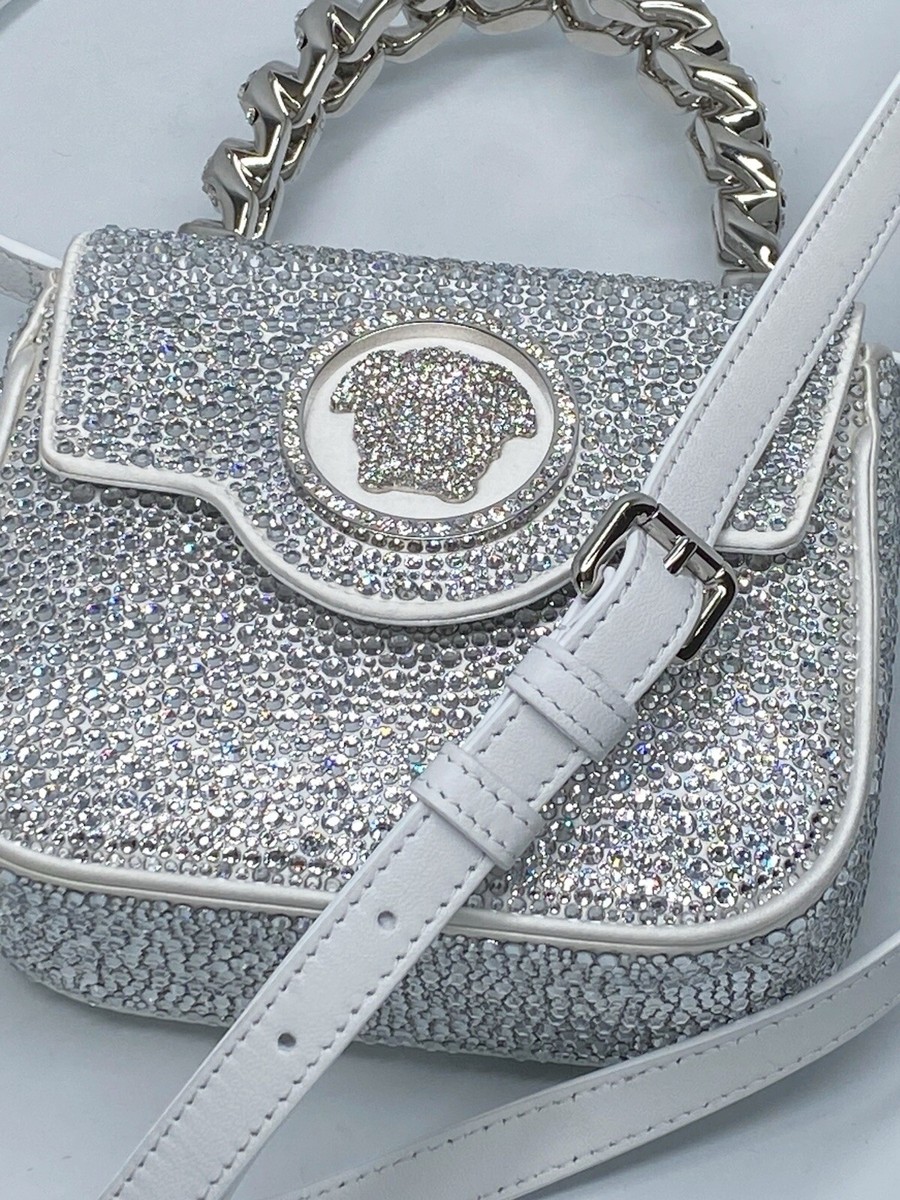 Versace Crystal La Medusa Mini Bag | eBay