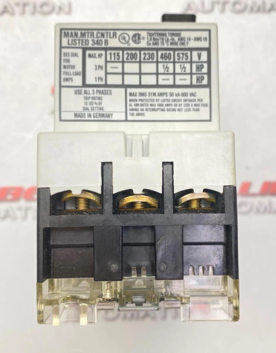 KLOCKNER MOELLER PKZM1-1 Motor Protective Switch (NEW)