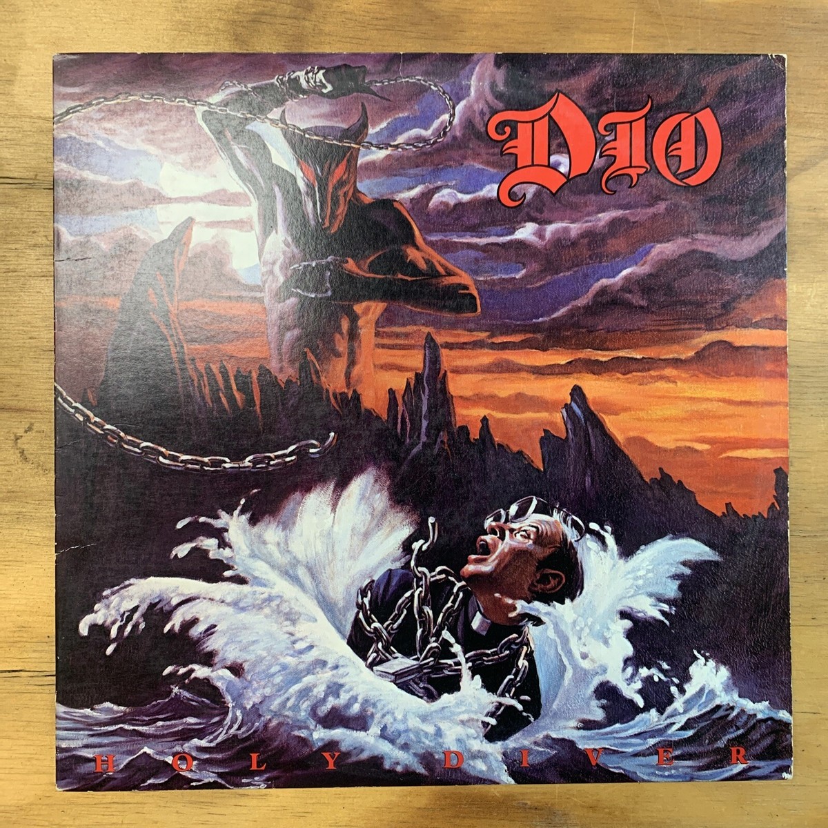 美品 DIO Holy Diver レコード 国内盤 Dio - Holy Diver | LP | 1983 | VG+ | Jacksonville Press | eBay