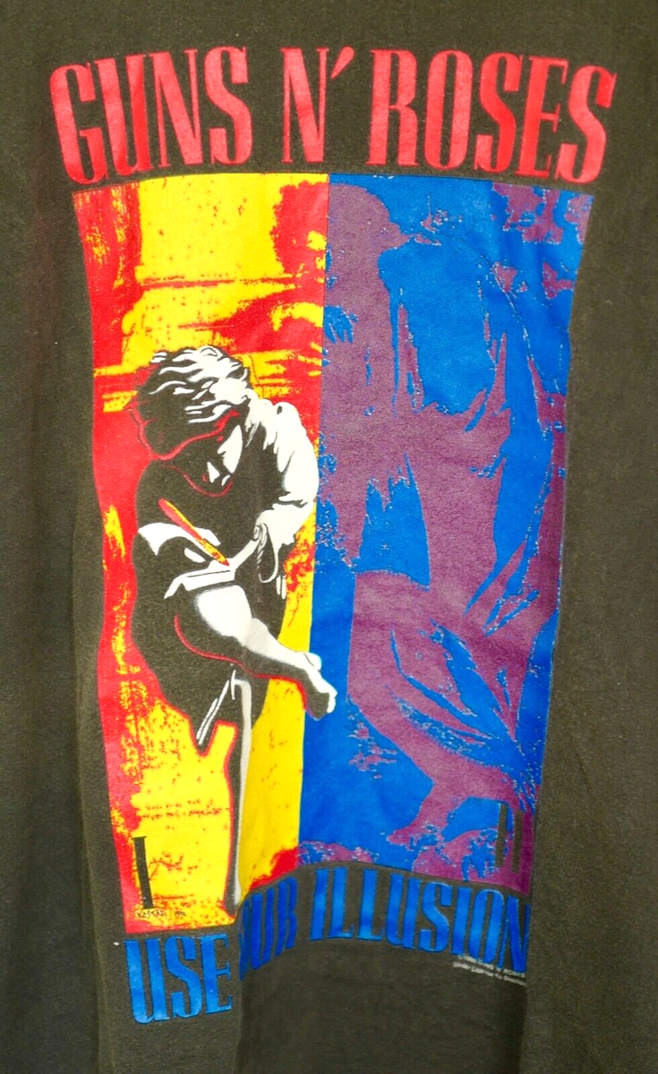 RARE: Vintage Guns N Roses Use Your Illusion Tour T Shirt (XL
