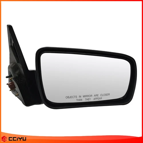 Power Side View Mirror Passenger RH Textured Black For 2005-2009 Ford Mustang