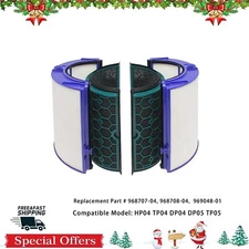 MaximalPower HEPA Filter & Carbon Filter Set for Dyson TP04 HP04 DP04 Purifier