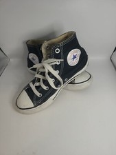Converse All Star Chuck Taylor High Top Sneakers youth Size 1 Black
