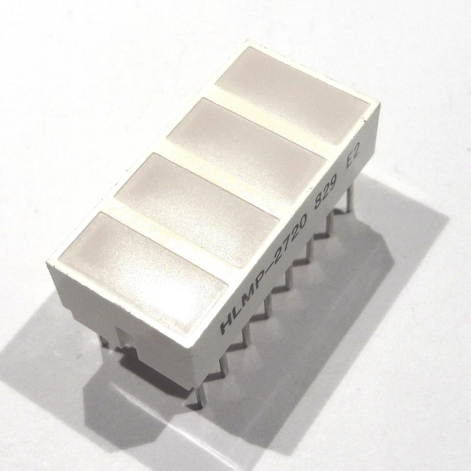 HLMP2720 - Bargraph Modul 4 LEDs Gelb LED Light Bars Hewlet Packard - Bild 2 von 3