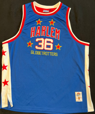 🔥🔥Harlem GlobeTrotters Meadowlark Lemon 75th Anniversary Jersey