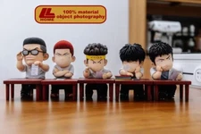Anime SD Sakuragi Rukawa Hisashi Miyagi 5PCS test Figure Action Toy Gift