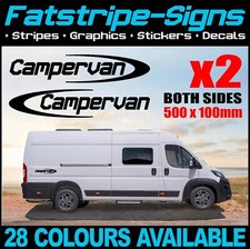 CAMPER VAN VINYL STICKERS DECAL GRAPHICS MOTORHOME DECAL CARAVAN DECAL DAY VAN