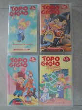 TOPO GIGIO sequenza 1 - 2 - 3 - 4 - VHS Videocassette BIM BUM BAM VIDEO anni '90