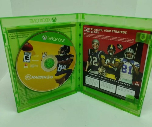 Madden NFL 19 para Microsoft Xbox One | Completo con insertos - ENVÍO GRATUITO - Imagen 3 de 9