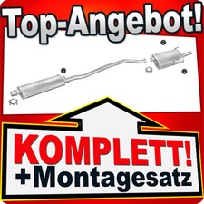 Auspuff für PEUGEOT 406 2.0 Kombi 1995-1999 Auspuffanlage