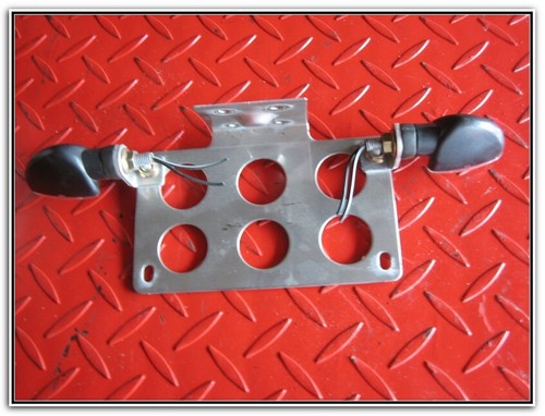 06 07 08 09 Yamaha YZF R6 Fender Eliminator License Plate Bracket Turn Signal - Picture 3 of 4