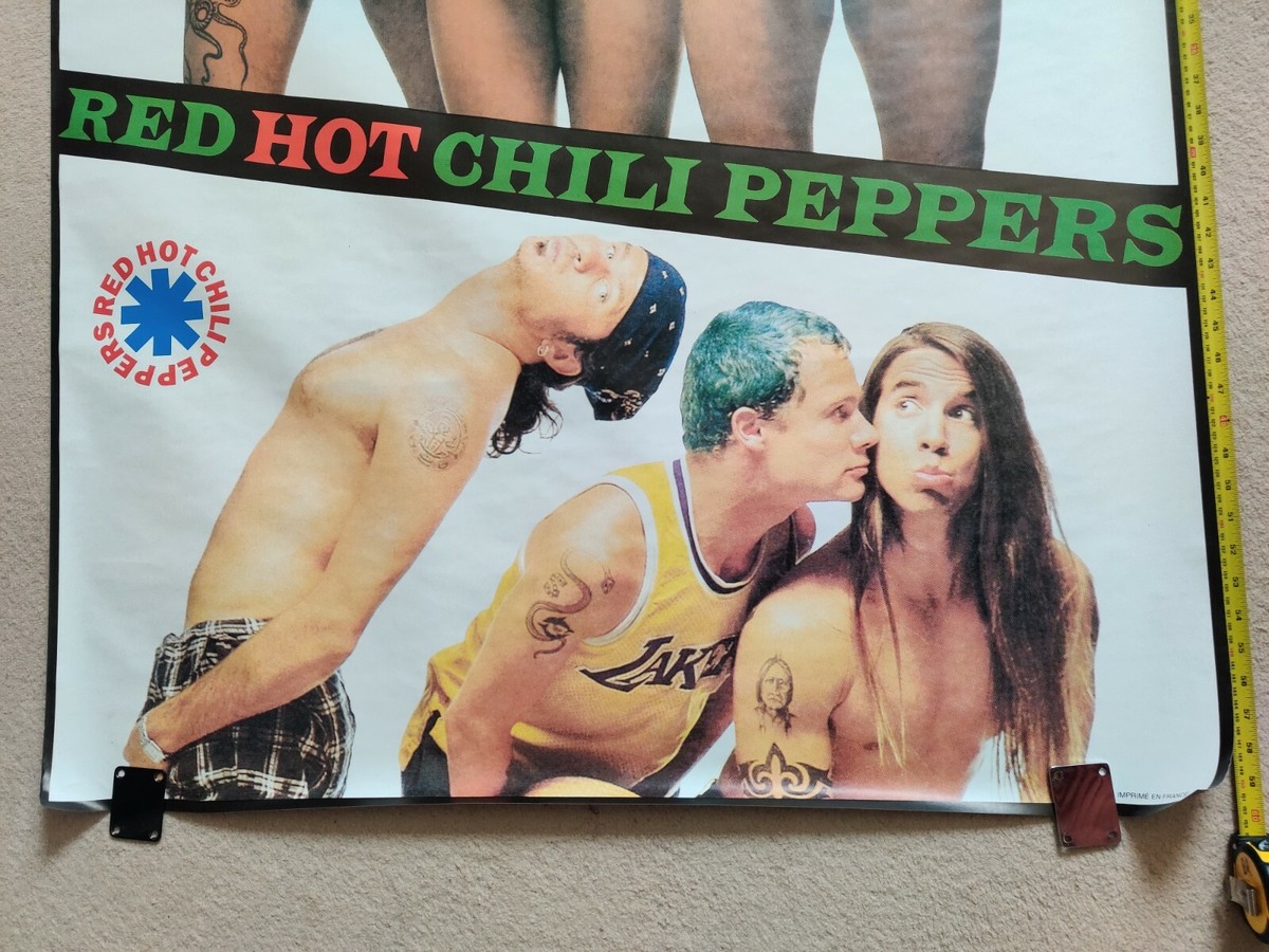 21 RHCP 1989 Red Hot Chili Peppers Mother's Milk Era Nude Band