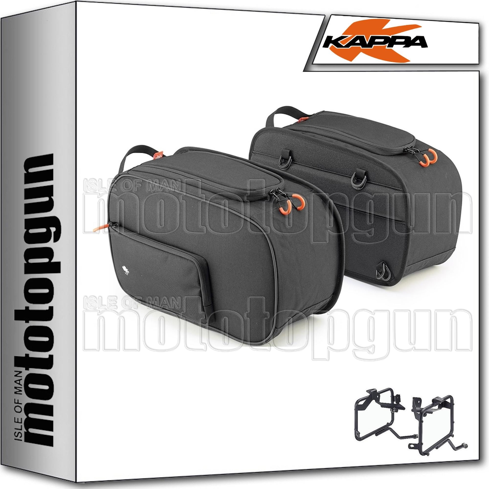 KAPPA BORSE LATERALI ST105 + TELAIETTO TRIUMPH STREET TRIPLE 675 2011 11 2012 12