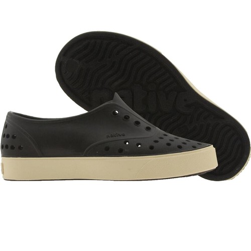NWT Native Apollo 10 Jiffy Black/Tapioca Off White Shoes 10M  display picture 3