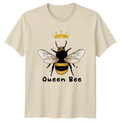Bienenkönigin T-Shirt Naturliebhaber Imker Wabe Bienenhaus Geschenk