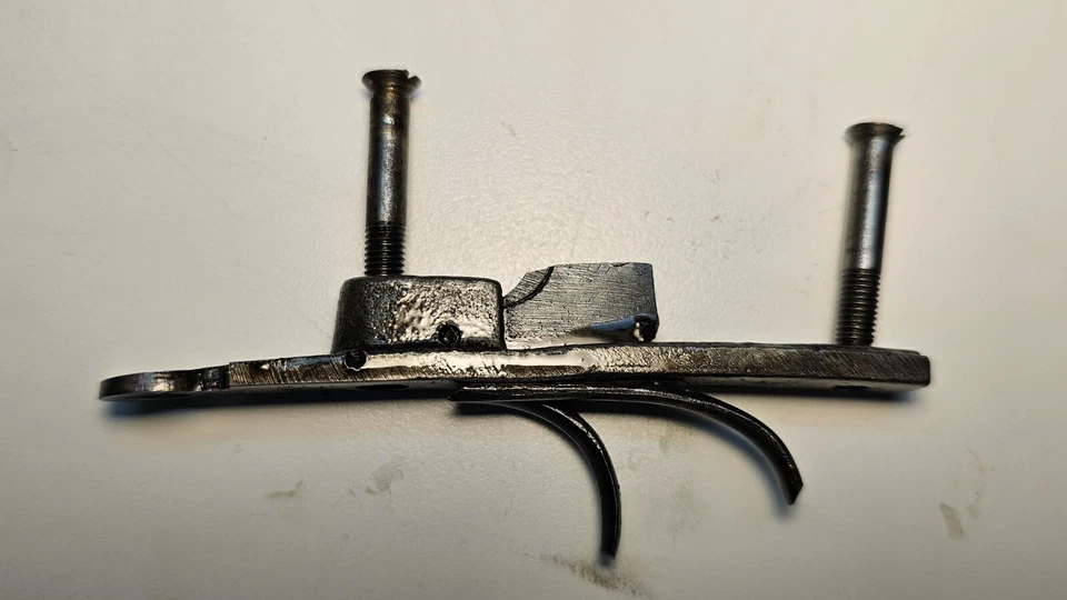 Conjunto de gatillo de escopeta de doble cañón American Gun Co. calibre .410 SXS con tornillos Foto 2 de 4