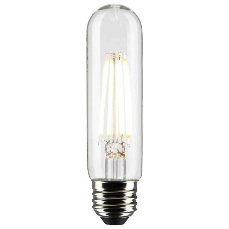 Satco S21350 - 8 Watt LED T10 Clear LED Bulbs - 2700K - 120 Volt (6 pack) - Image 2 of 4