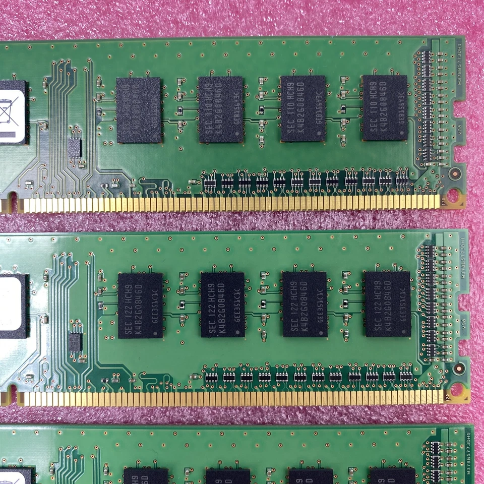 Lot ( 8 ) 2GB Samsung M378B5773DH0-CH9 1Rx8 PC3-10600U DDR3-1333MHz Desktop RAM - Image 3 of 4